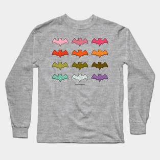 Rainbow Bats Long Sleeve T-Shirt